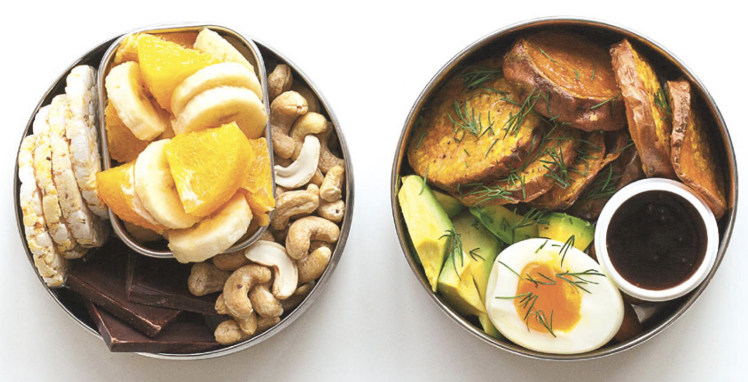Bento Patate douce, oeuf mollet & Avocat