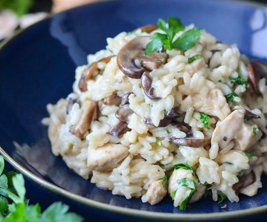 Risotto aux champignons