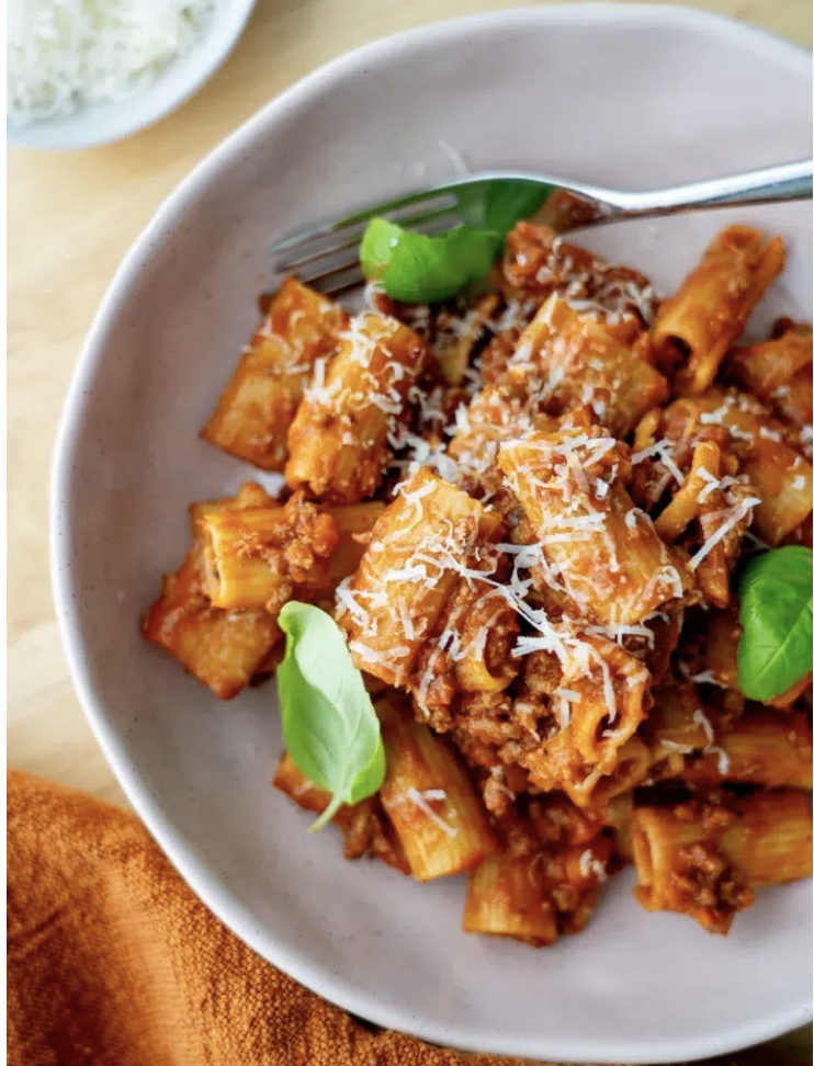 Pâtes à la bolognese
