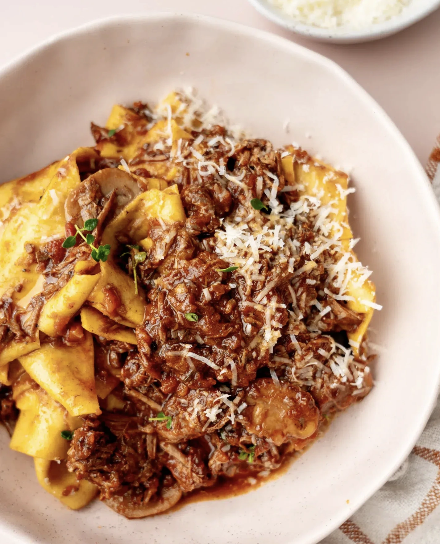 Ragu de bœuf et de champignons